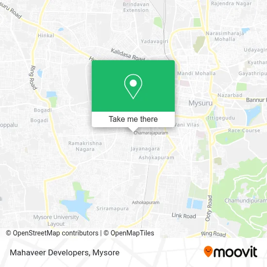 Mahaveer Developers map
