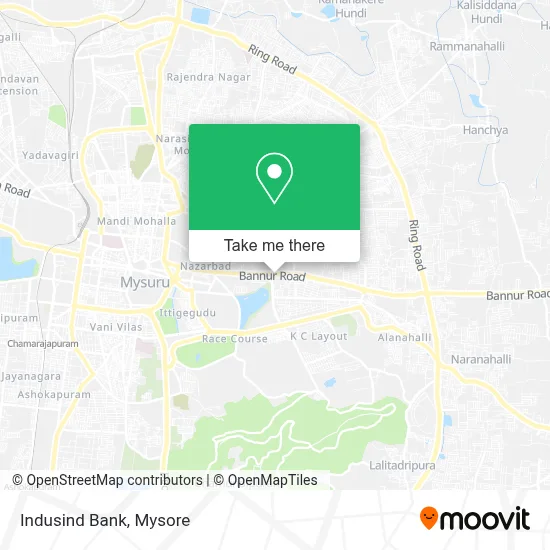 Indusind Bank map