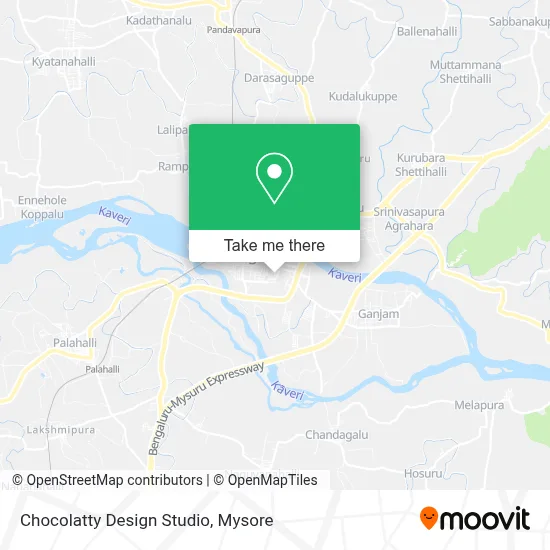 Chocolatty Design Studio map