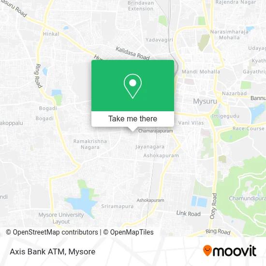 Axis Bank Atm map