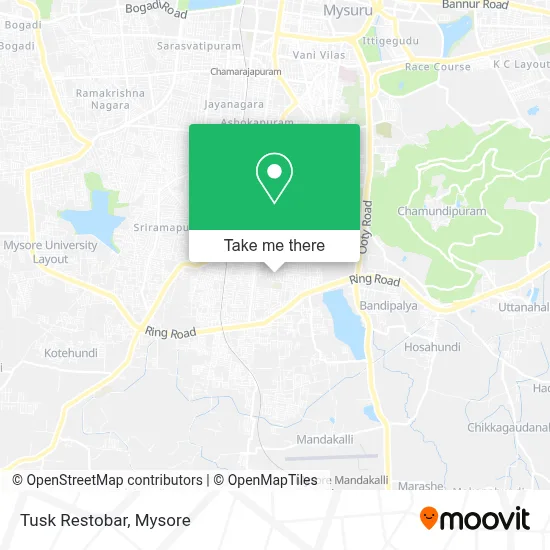 Tusk Restobar map