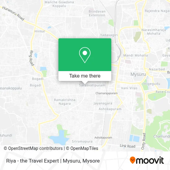 Riya - the Travel Expert | Mysuru map