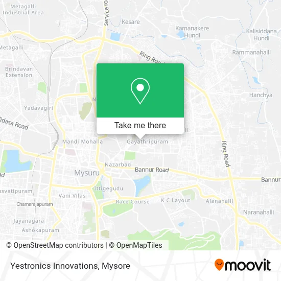 Yestronics Innovations map