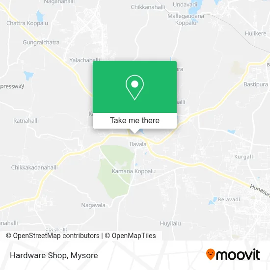 Hardware Shop map