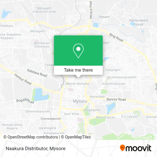 Naakura Distributor map