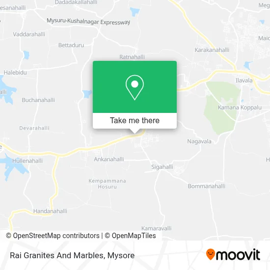 Rai Granites And Marbles map