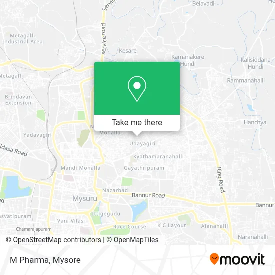 M Pharma map