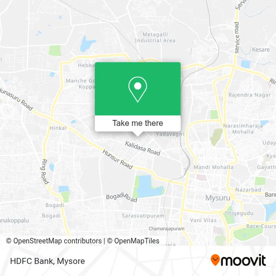 Hdfc Bank map
