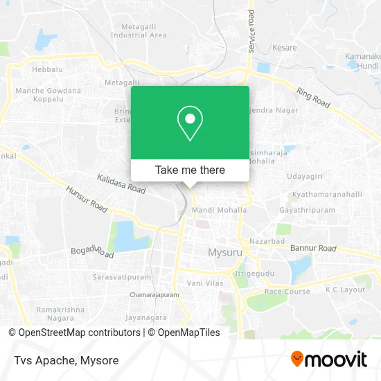 Tvs Apache map