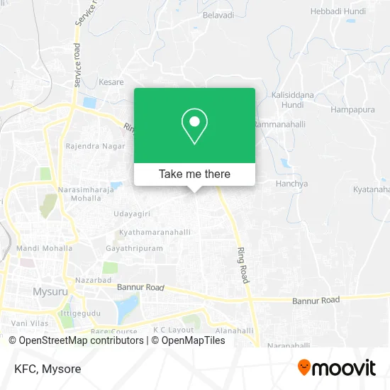 Kfc map