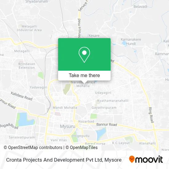 Cronta Projects And Development Pvt Ltd map