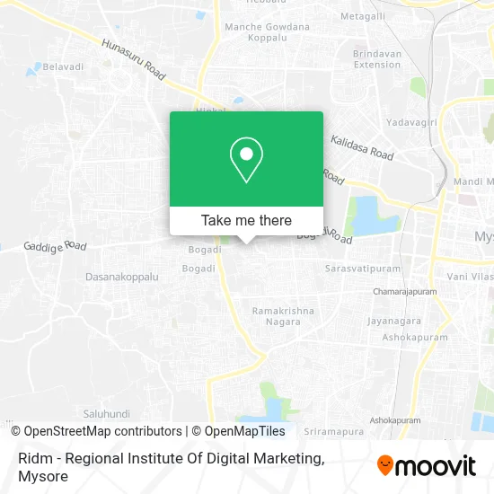 Ridm - Regional Institute Of Digital Marketing map