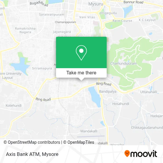 Axis Bank Atm map