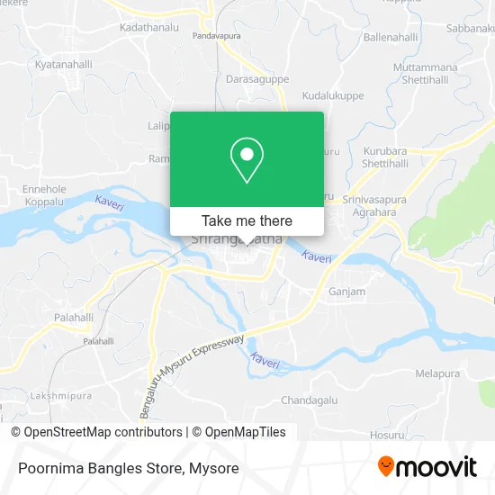Poornima Bangles Store map