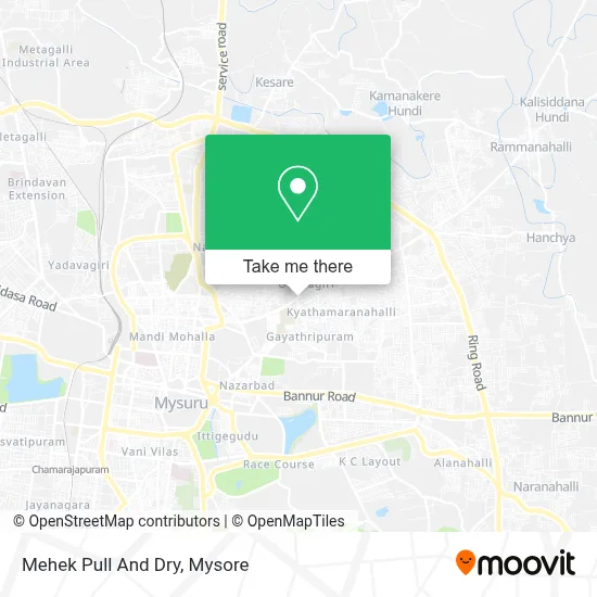 Mehek Pull And Dry map