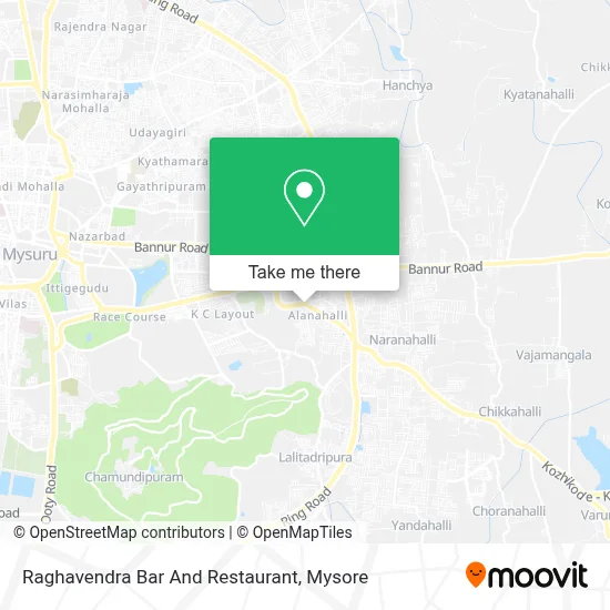 Raghavendra Bar And Restaurant map