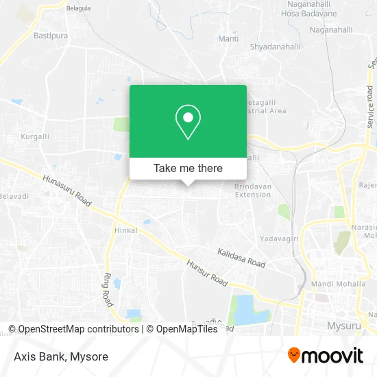 Axis Bank map