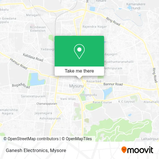 Ganesh Electronics map