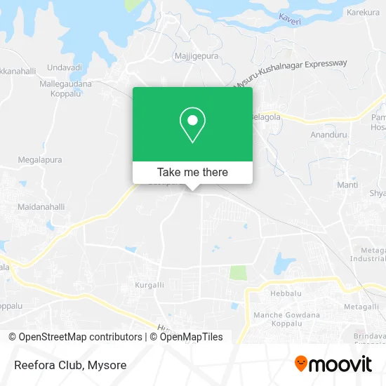 Reefora Club map