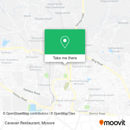Caravan Restaurant map