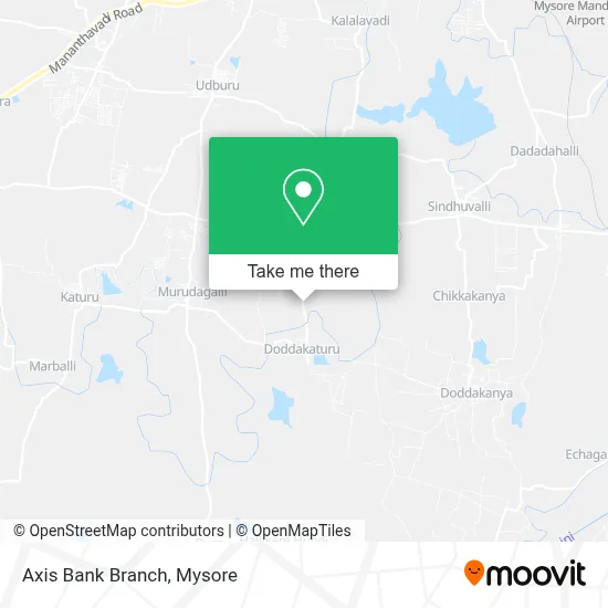Axis Bank Branch map