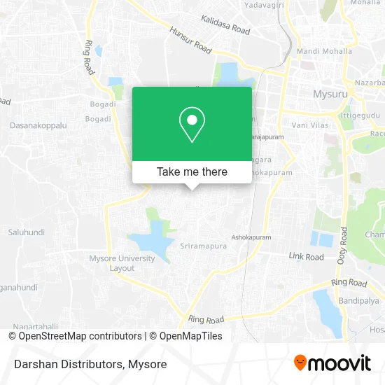 Darshan Distributors map