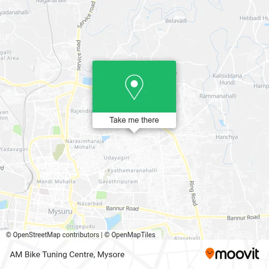 AM Bike Tuning Centre map
