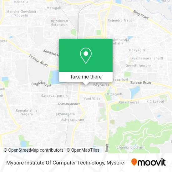 Mysore Institute Of Computer Technology map