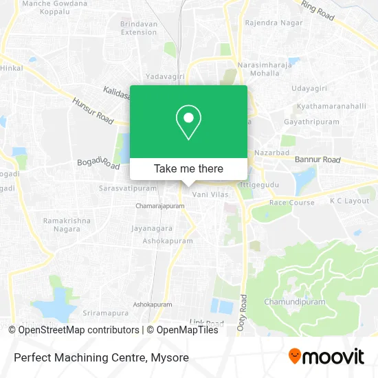 Perfect Machining Centre map