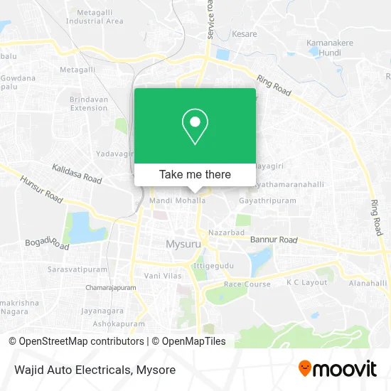 Wajid Auto Electricals map