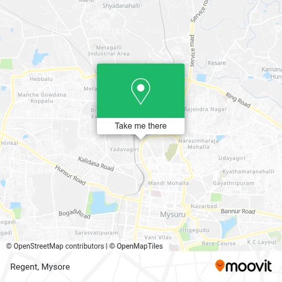 Regent map