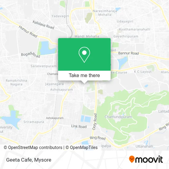 Geeta Cafe map