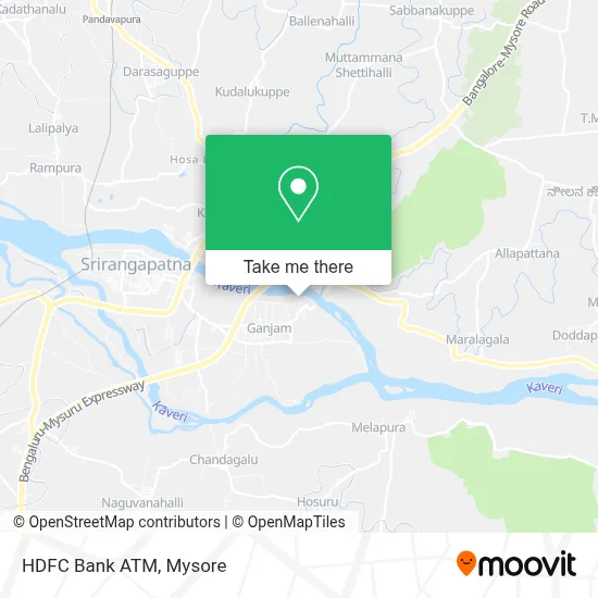 Hdfc Bank Atm map