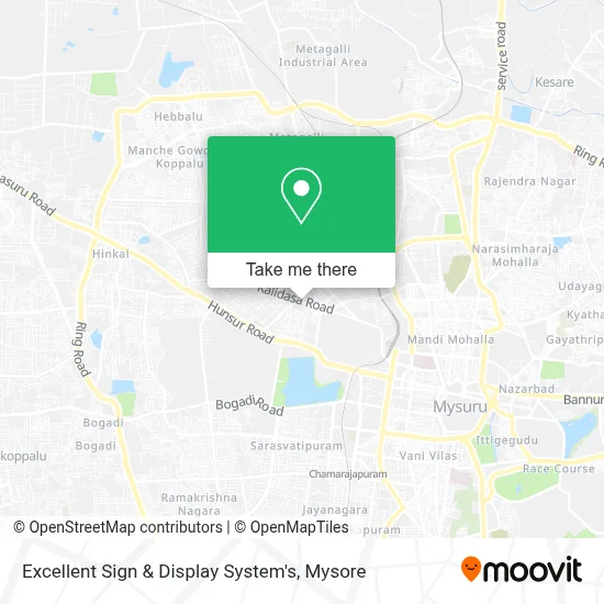 Excellent Sign & Display System's map