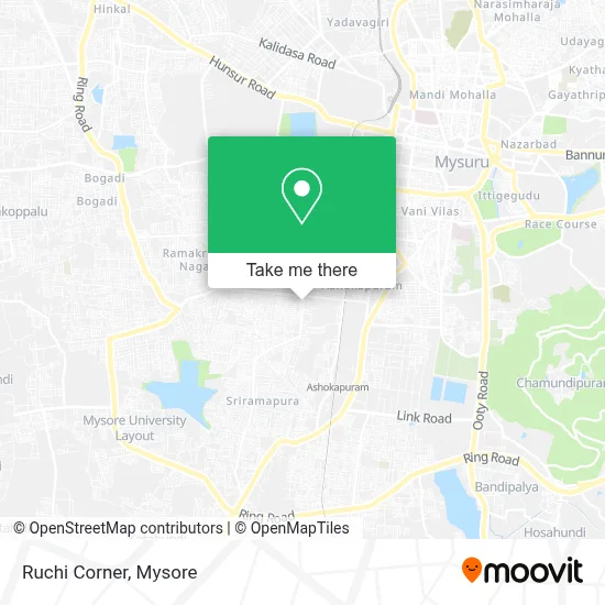 Ruchi Corner map