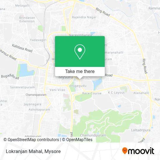 Lokranjan Mahal map