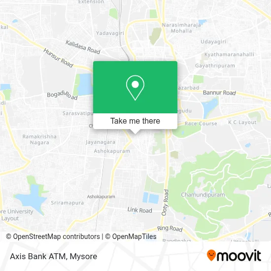 Axis Bank Atm map