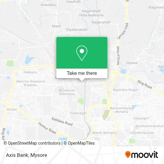 Axis Bank map