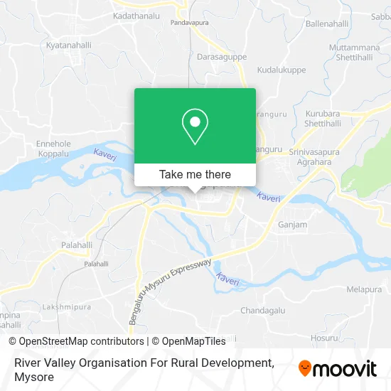 River Valley Organisation For Rural Development map