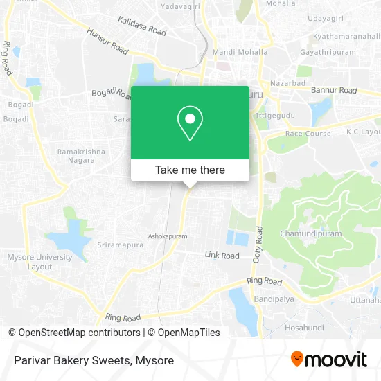 Parivar Bakery Sweets map