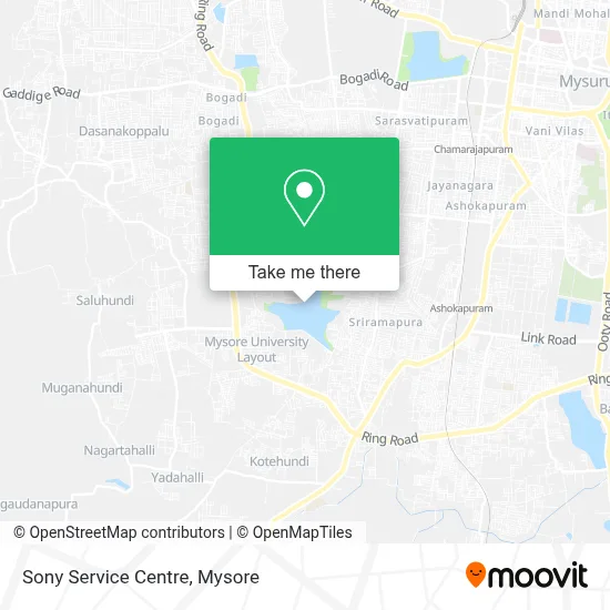 Sony Service Centre map