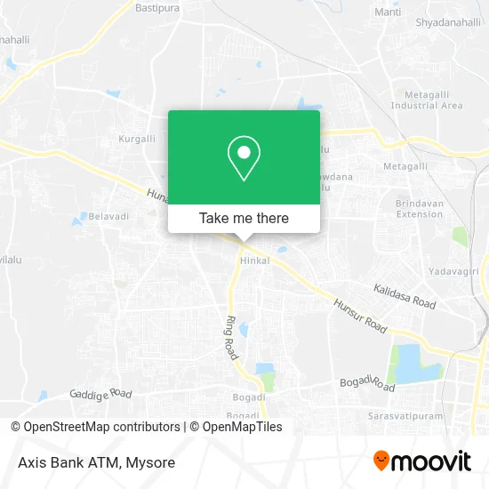 Axis Bank Atm map