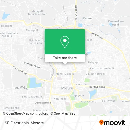 SF Electricals map