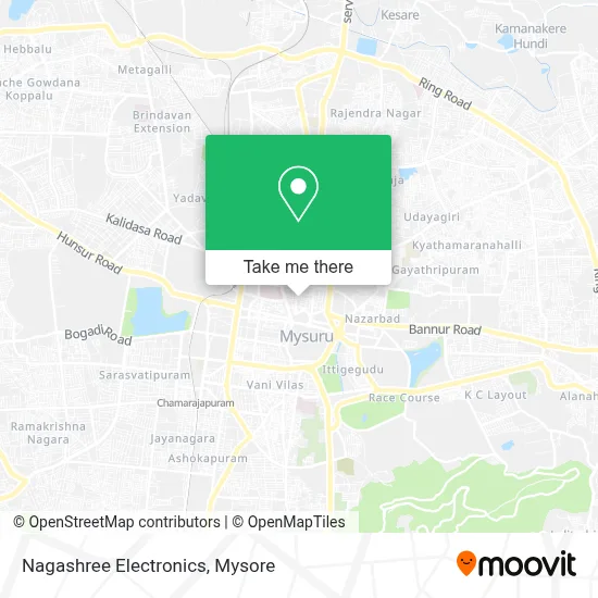 Nagashree Electronics map