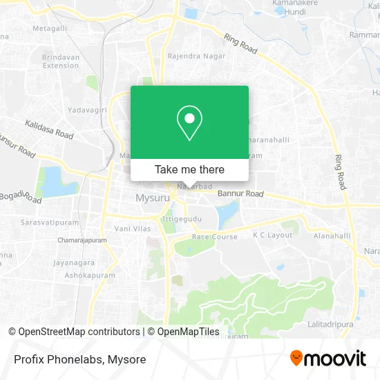 Profix Phonelabs map
