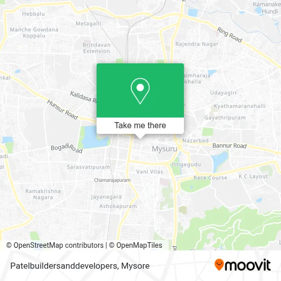 Patelbuildersanddevelopers map