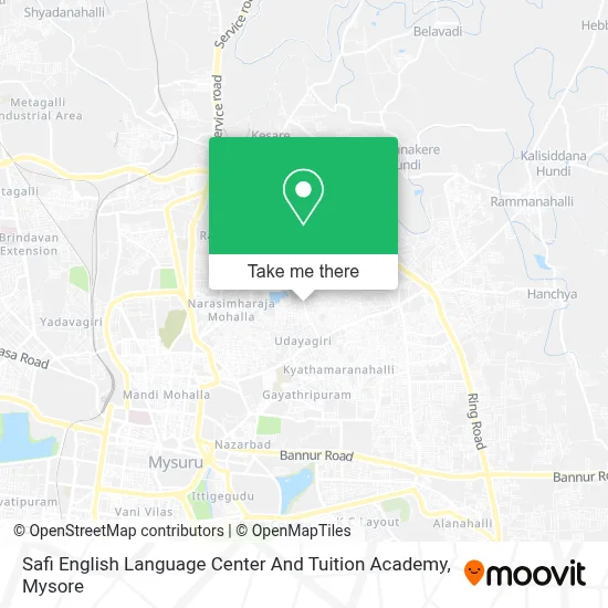 Safi English Language Center And Tuition Academy map