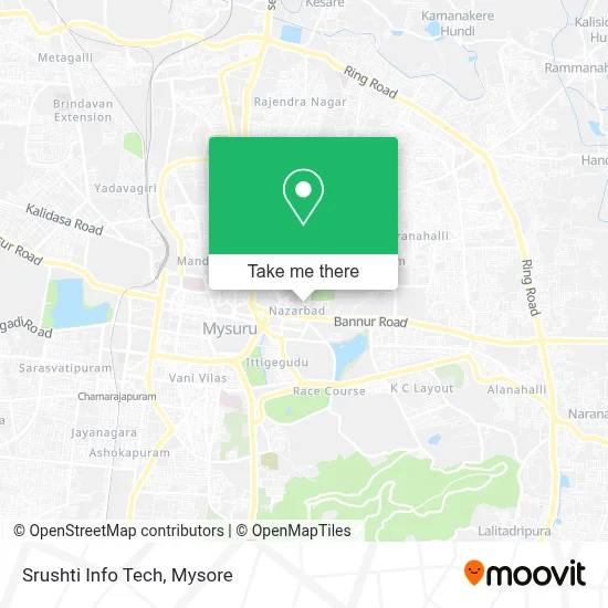 Srushti Info Tech map