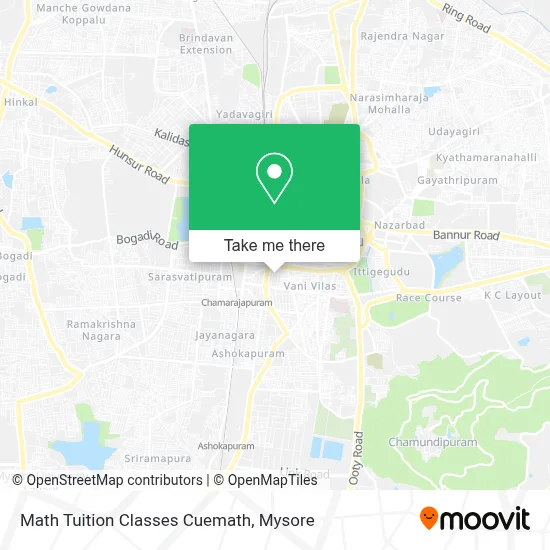 Math Tuition Classes Cuemath map