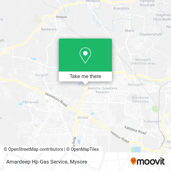 Amardeep Hp Gas Service map